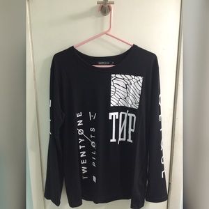 TWENTY ONE PILOTS LONG SLEEVE SHIRT